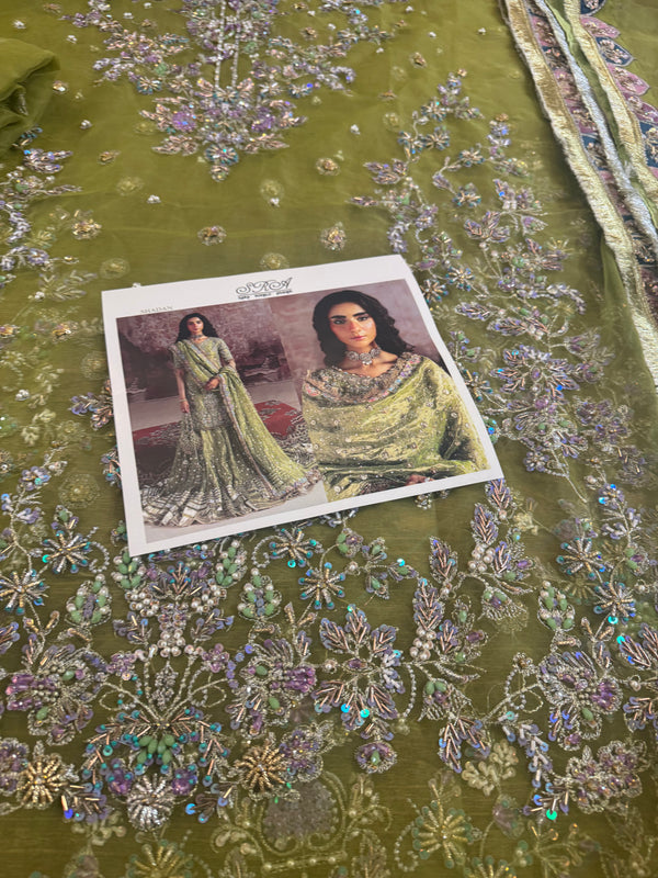 Sara Rohail ashgar pista wedding collection
