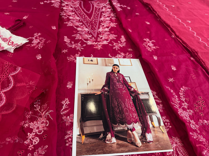 Qalamqar red lawn 2025