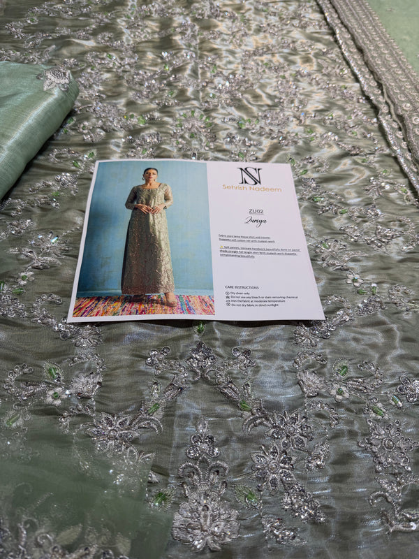 Sehrish Nadeem pista wedding collection