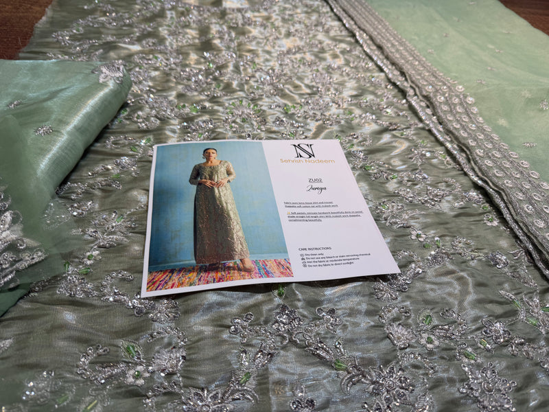 Sehrish Nadeem pista wedding collection