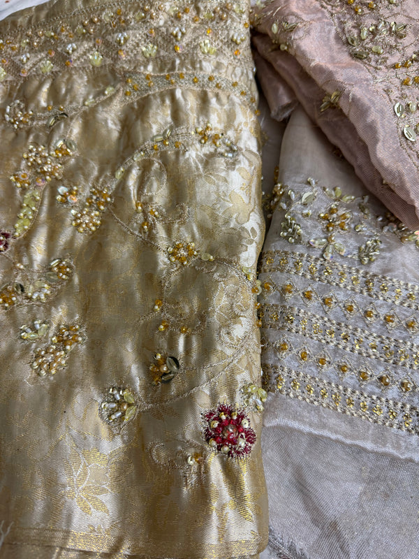 Faiza samee golden bridal wedding edition
