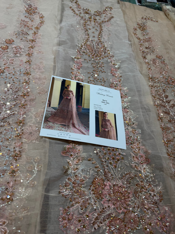 Republic womenswear skin peach wedding edition