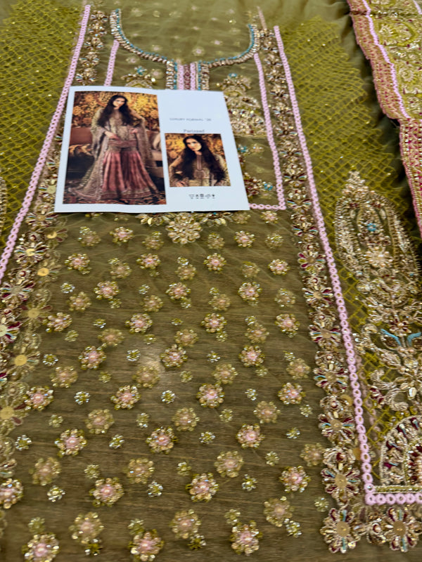 Hsy pink olive wedding edition