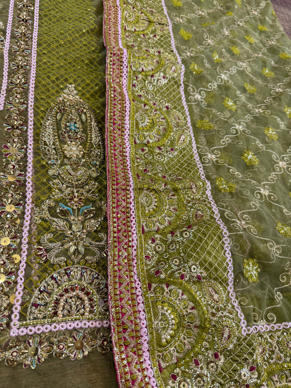 Hsy pink olive wedding edition