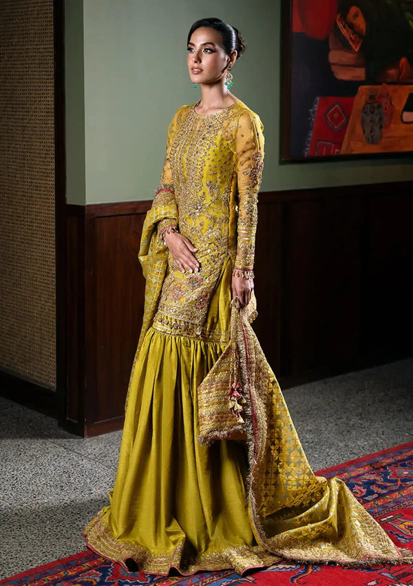 Saira Rizwan chiffon wedding edition