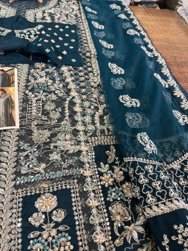 Saad bin shahzad teal wedding edition