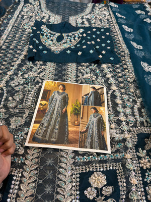 Saad bin shahzad teal wedding edition