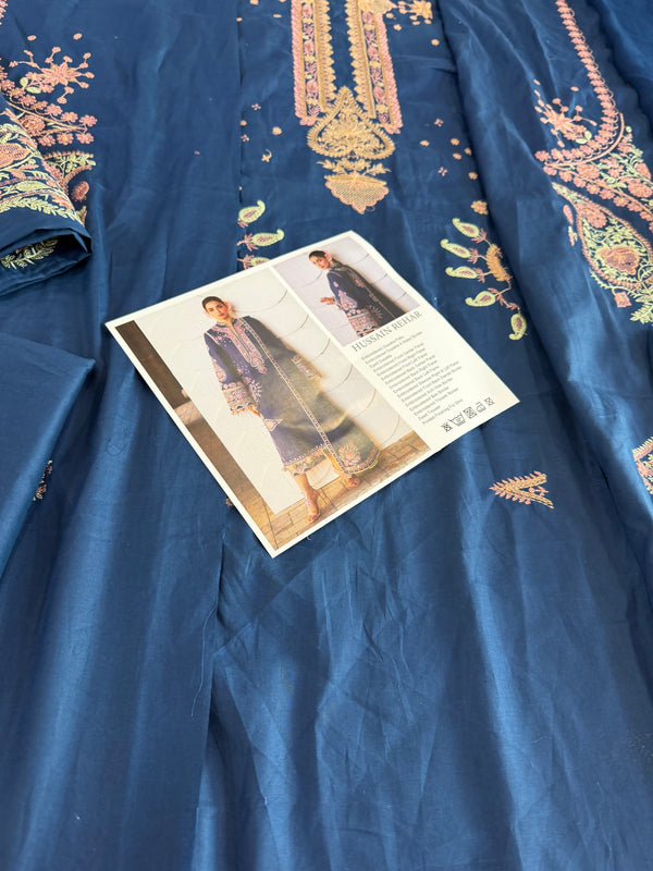 Hussain rehar blue lawn 2026