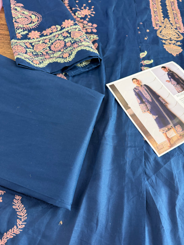 Hussain rehar blue lawn 2026