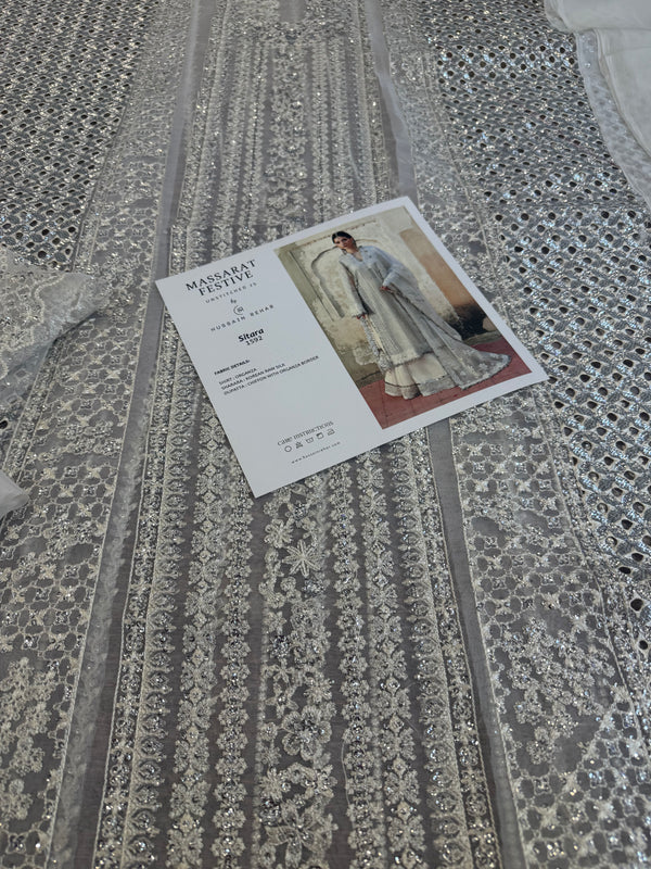 Hussain Rehar white wedding edition