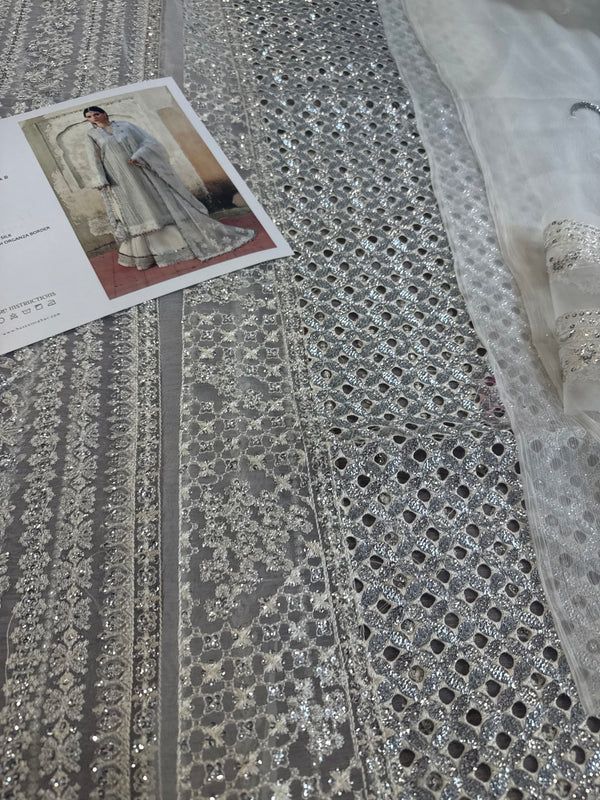 Hussain Rehar white wedding edition