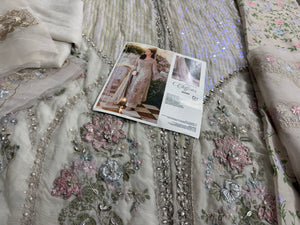Maria B skin chiffon wedding edition