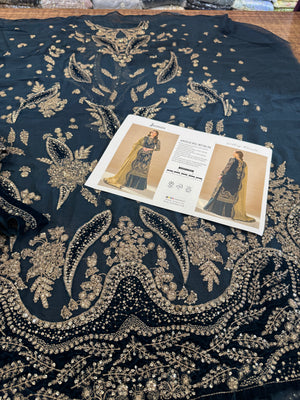 jazmin original teal valvet appliqur wedding edition