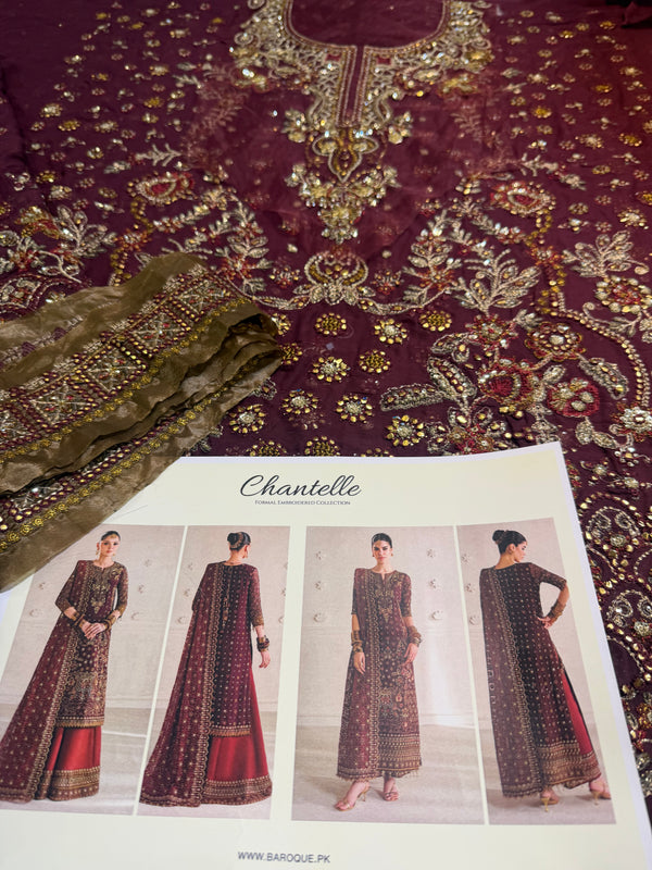 Baroque chantle rust wedding edition