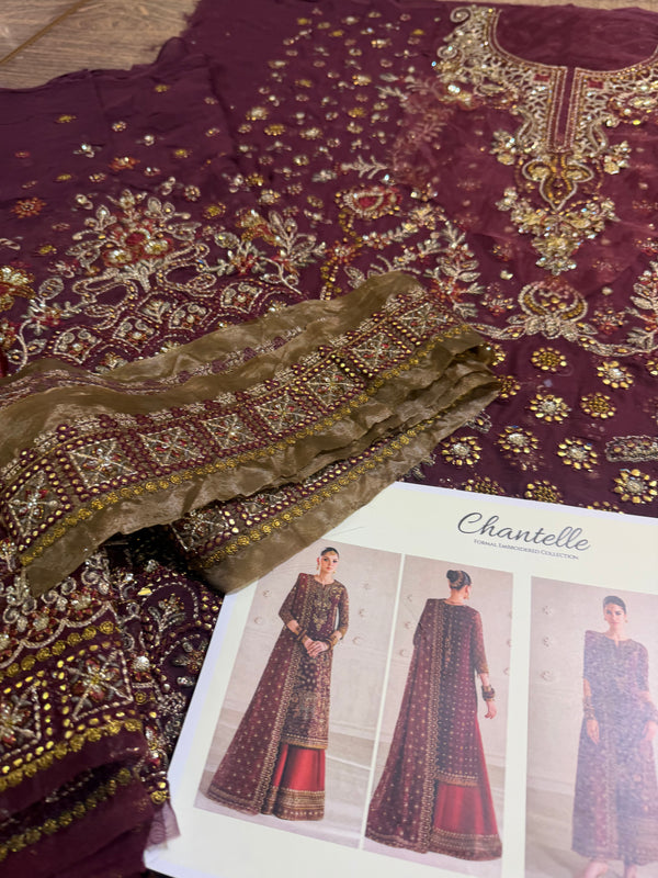 Baroque chantle rust wedding edition