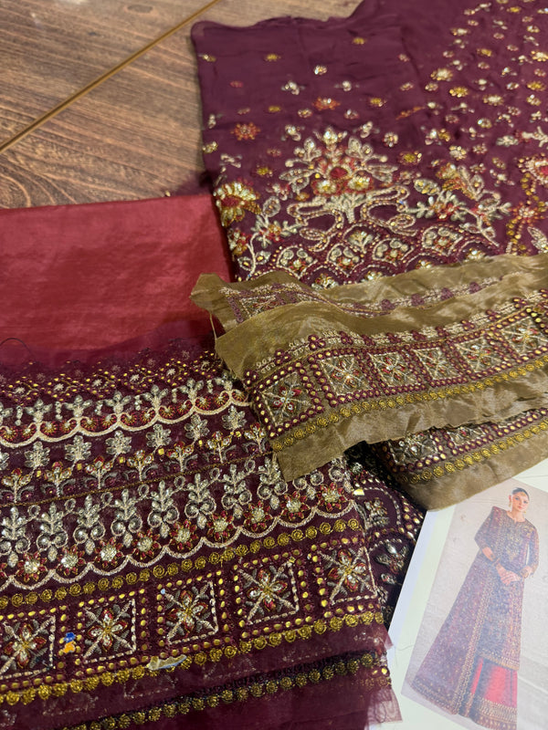 Baroque chantle rust wedding edition