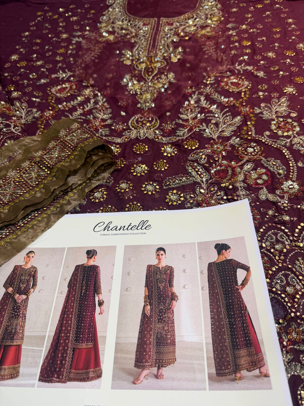 Baroque chantle rust wedding edition