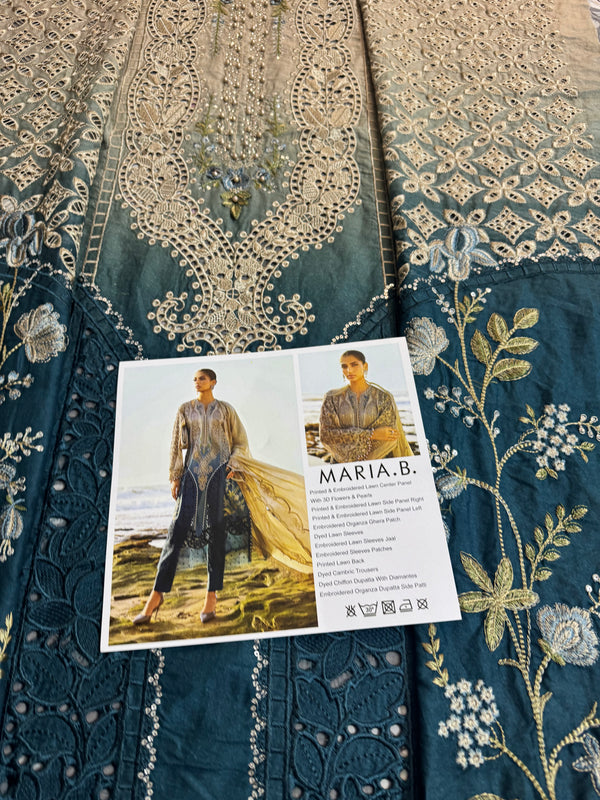 Maria b tie & dye premium lawn 2025