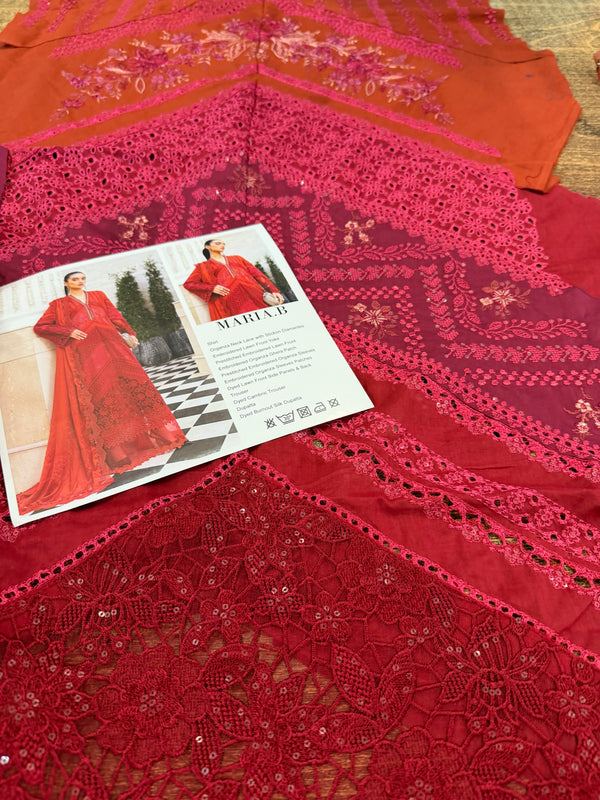 Maria b Eid ul azha rust shocking collection