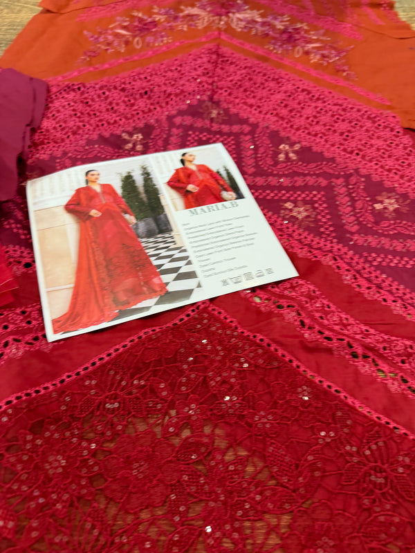 Maria b Eid ul azha rust shocking collection