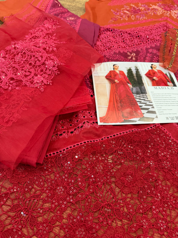 Maria b Eid ul azha rust shocking collection