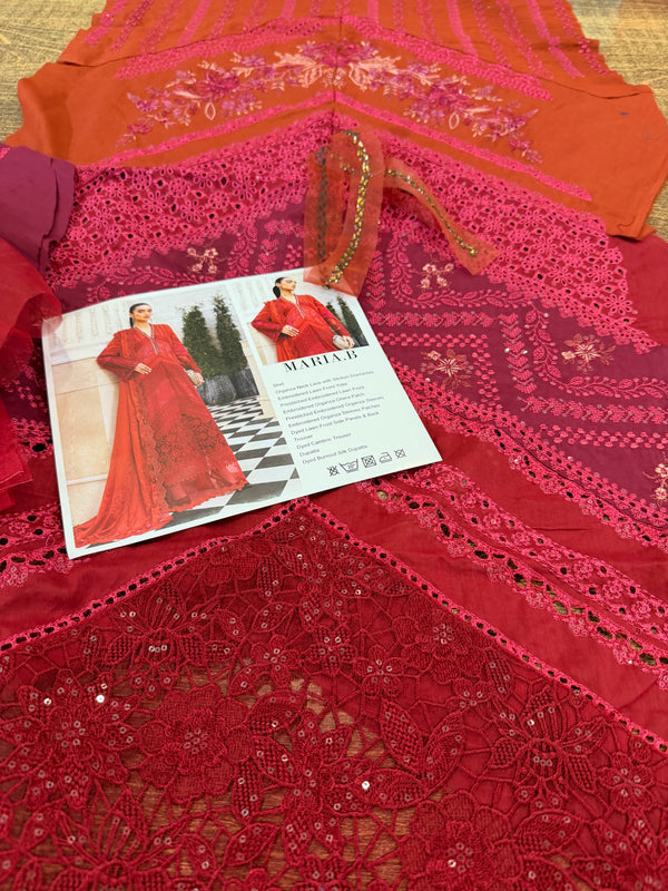 Maria b Eid ul azha rust shocking collection