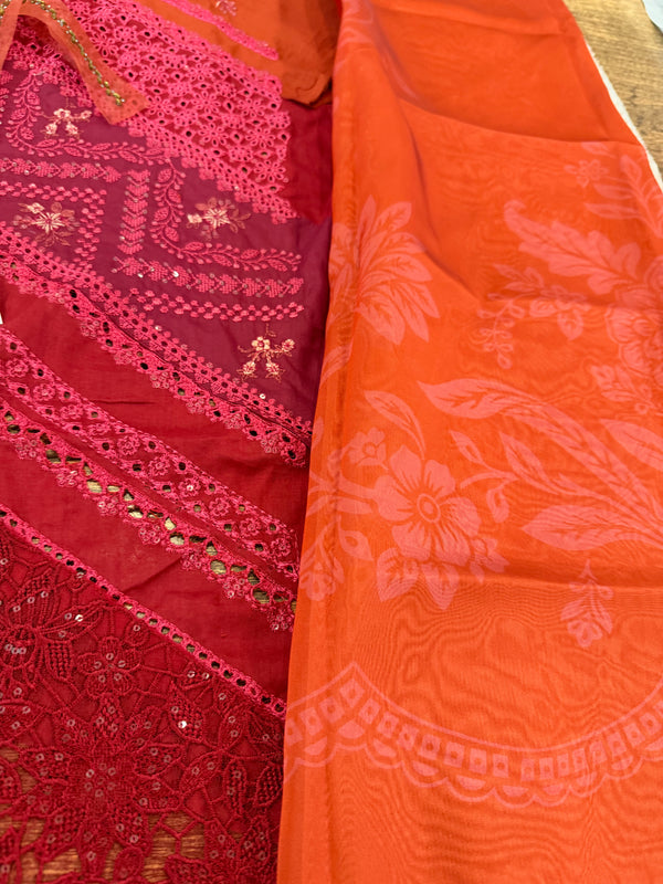 Maria b Eid ul azha rust shocking collection