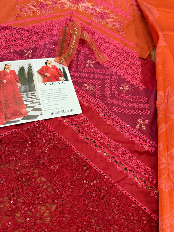 Maria b Eid ul azha rust shocking collection
