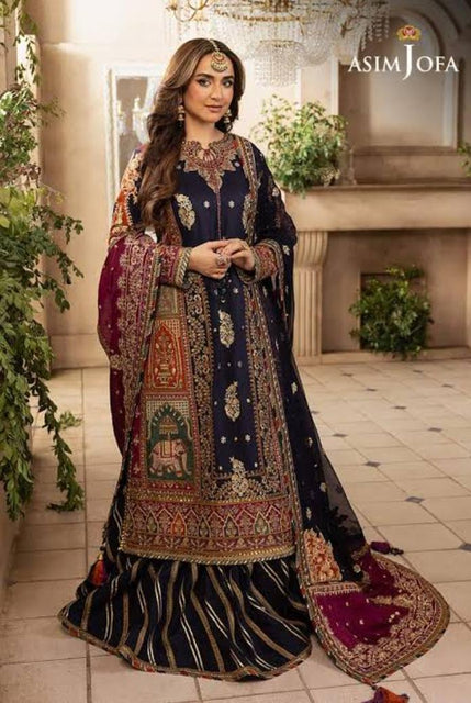 Asim jofa blue multi wedding edition