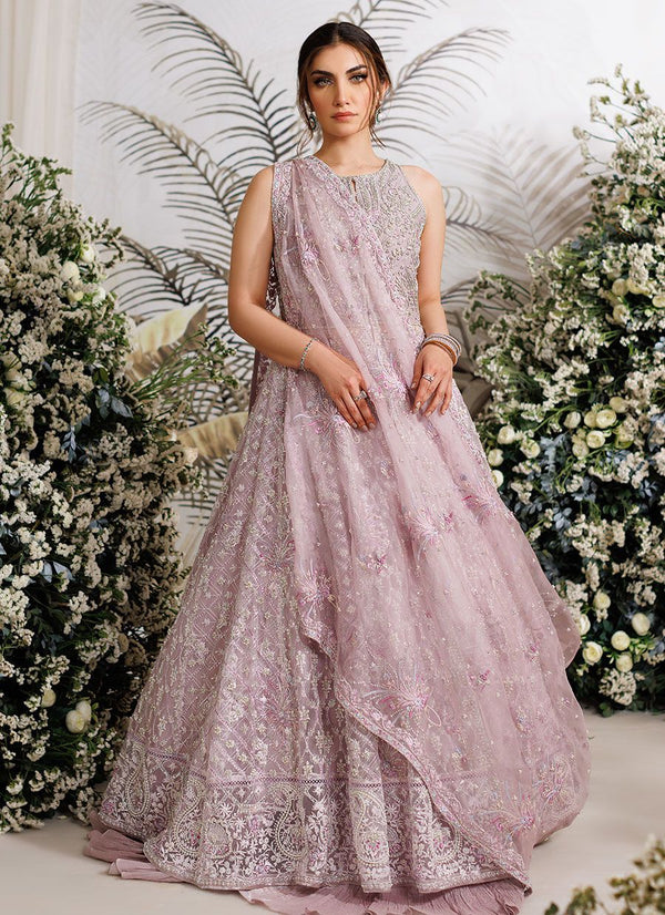 Farah talib aziz pink maxy iris wedding edition