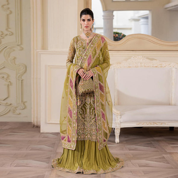 Kanwal Malik olive wedding edition