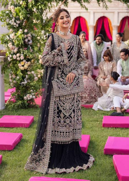 kanwal malik black wedding edition