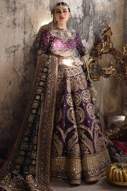 Mohsin Naveed Ranjha purple wedding edition