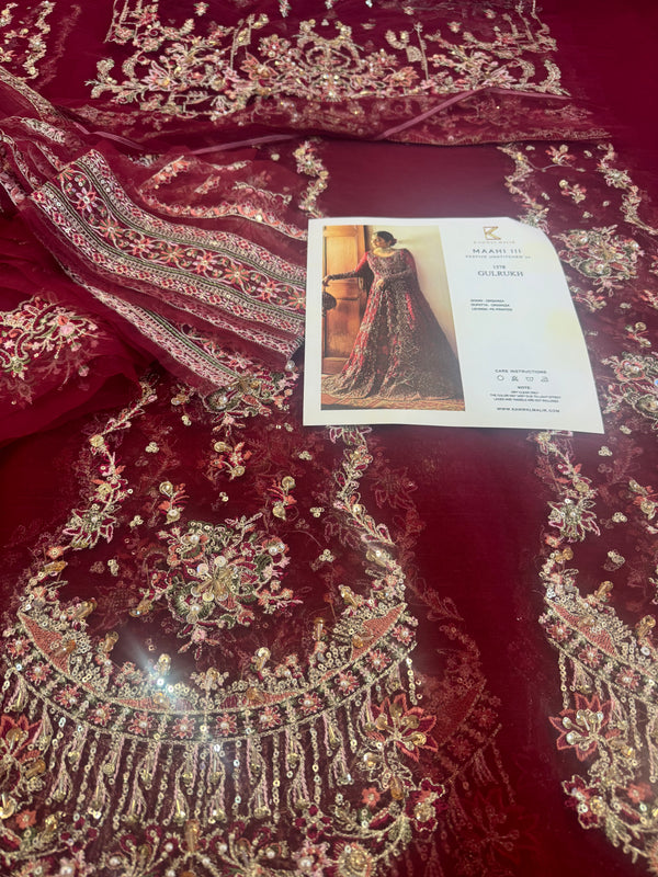 Kanwal malik red wedding edition