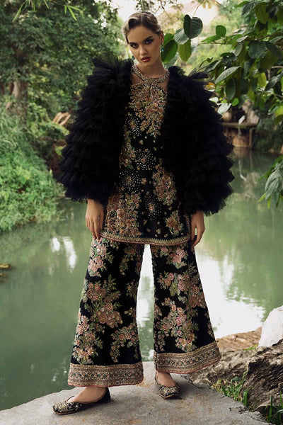 Zainab Salman black wedding edition