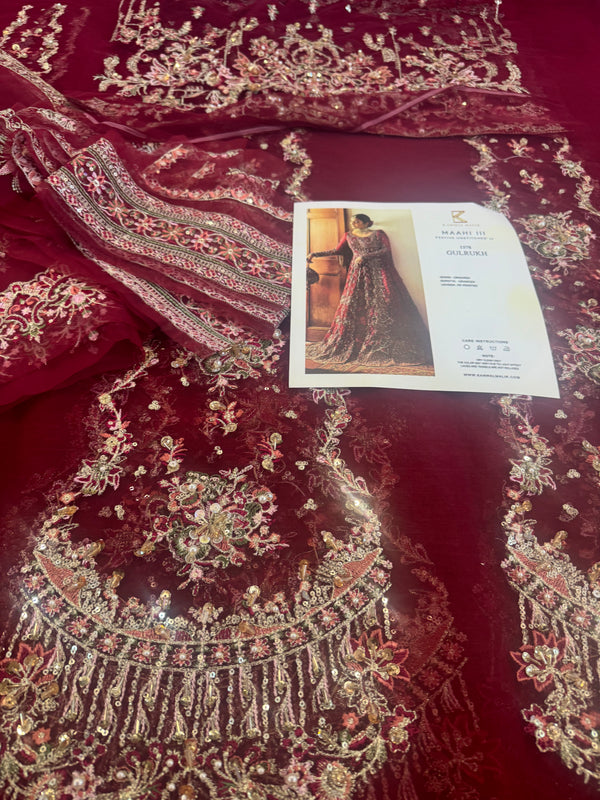 Kanwal malik red wedding edition