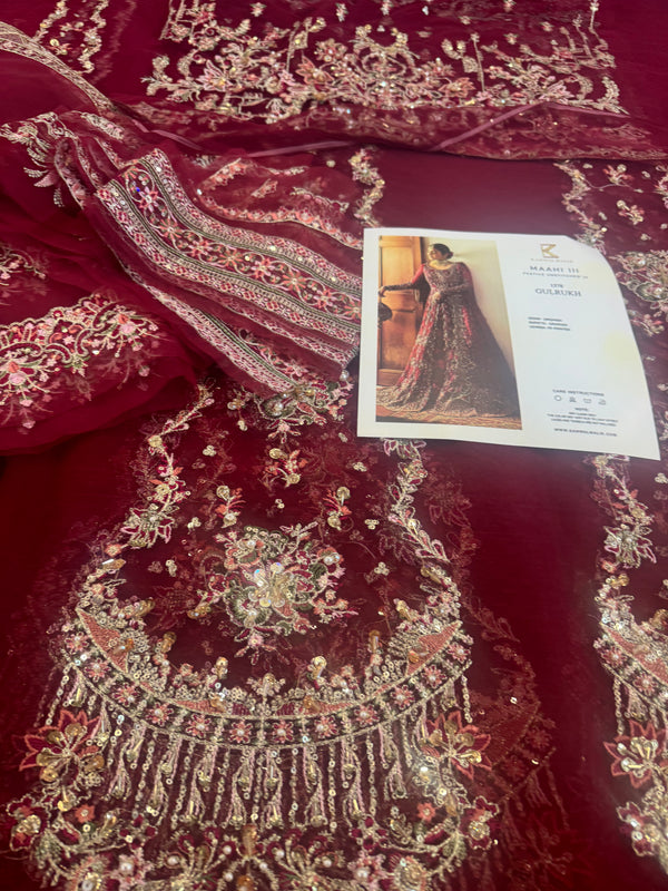 Kanwal malik red wedding edition