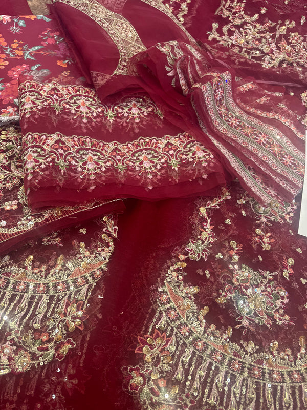 Kanwal malik red wedding edition