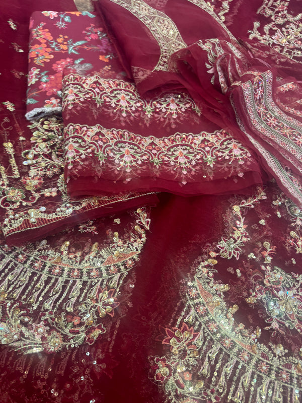 Kanwal malik red wedding edition