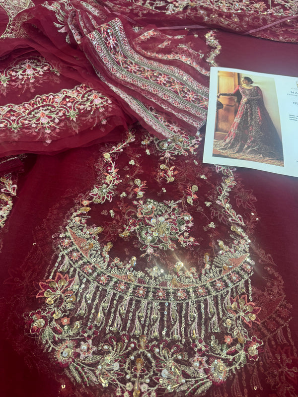 Kanwal malik red wedding edition