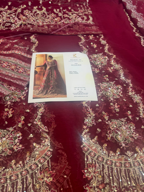 Kanwal malik red wedding edition