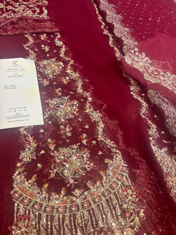 Kanwal malik red wedding edition