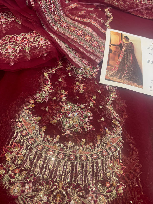 Kanwal malik red wedding edition