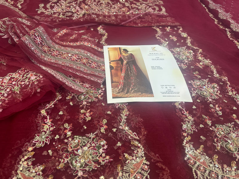 Kanwal malik red wedding edition