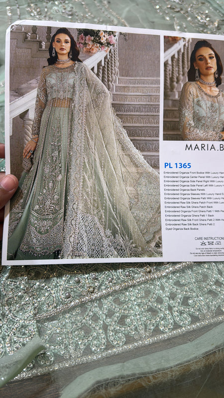 Maria b pista green wedding edition 2024