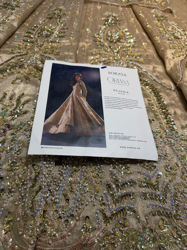 soraya bridal golden 
Coture 16 panelled