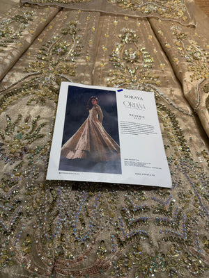 soraya bridal golden 
Coture 16 panelled