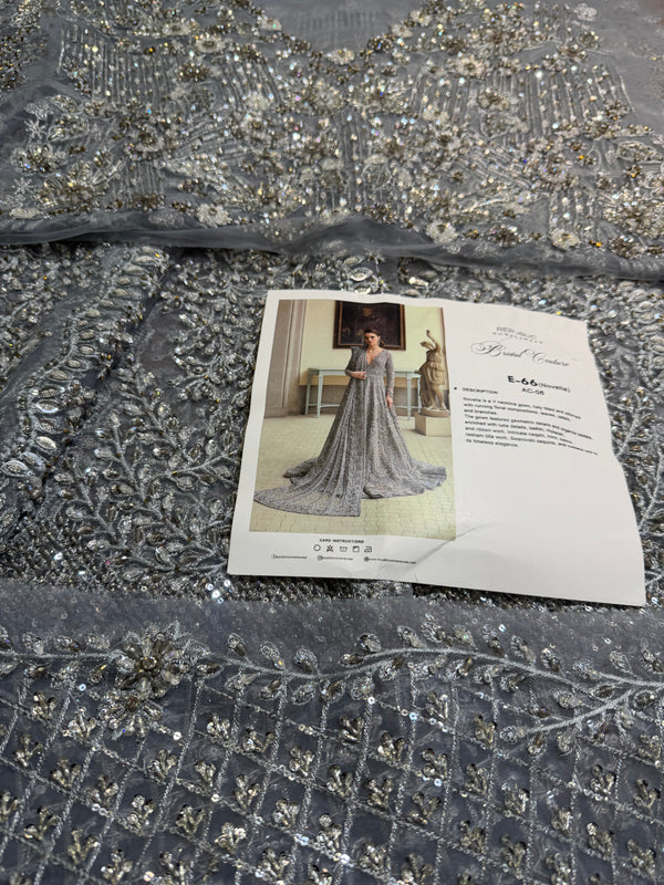 Republic womenswear grey  bridal 16 panelled