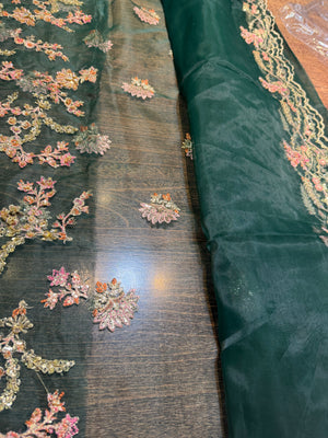 Hussain rehar green wedding edition