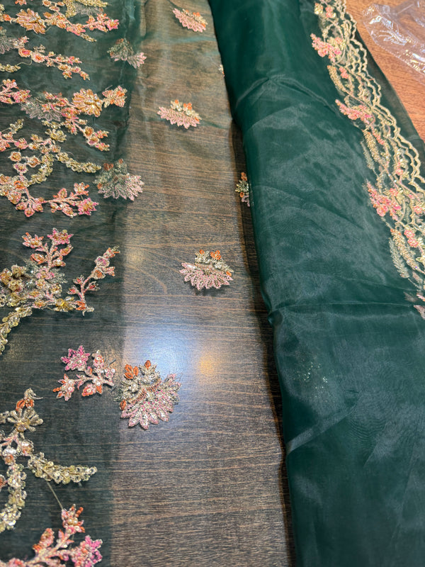 Hussain rehar green wedding edition